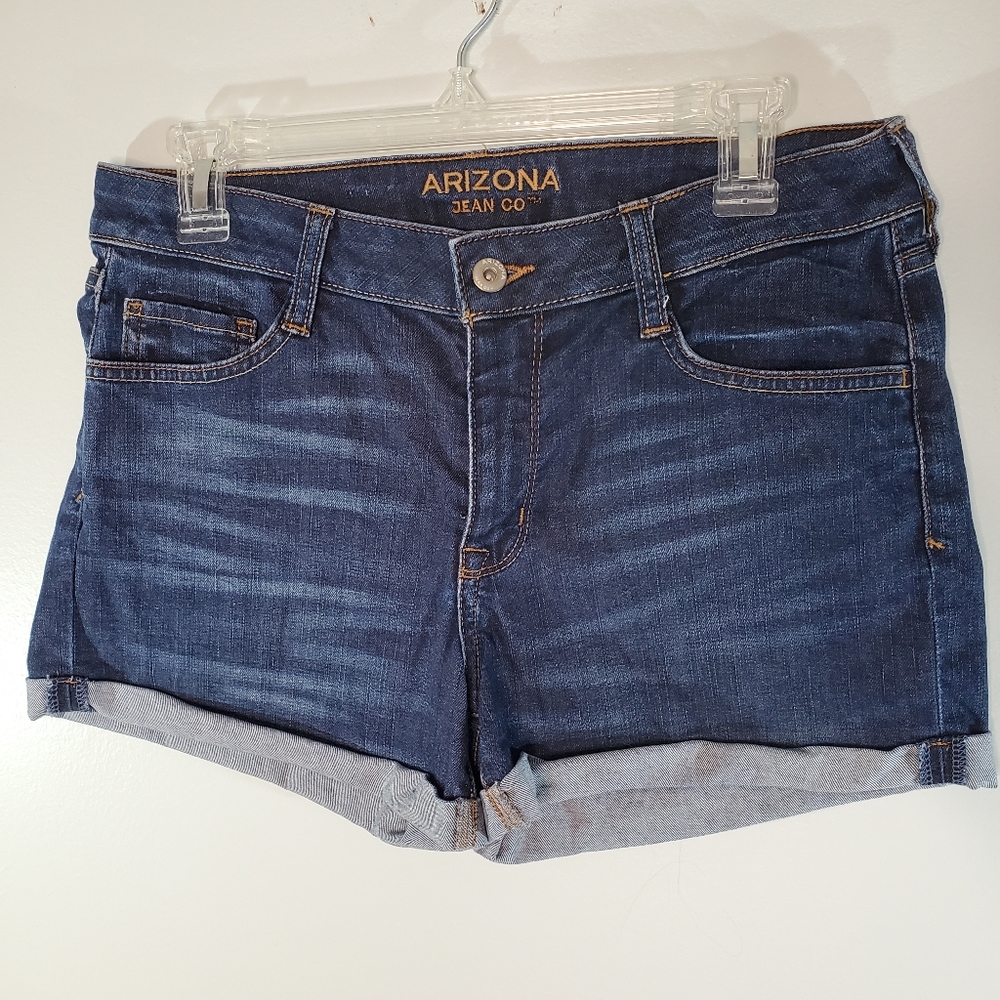 Arizona Cuffed Denim Shorts Size 11